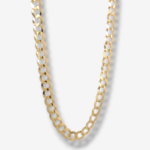 Cadena (60 cm) Maciza US Link - Oro Amarillo 18Kts