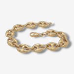 Brazalete (22 cm) Mariner Puff - Oro Amarillo 18Kts