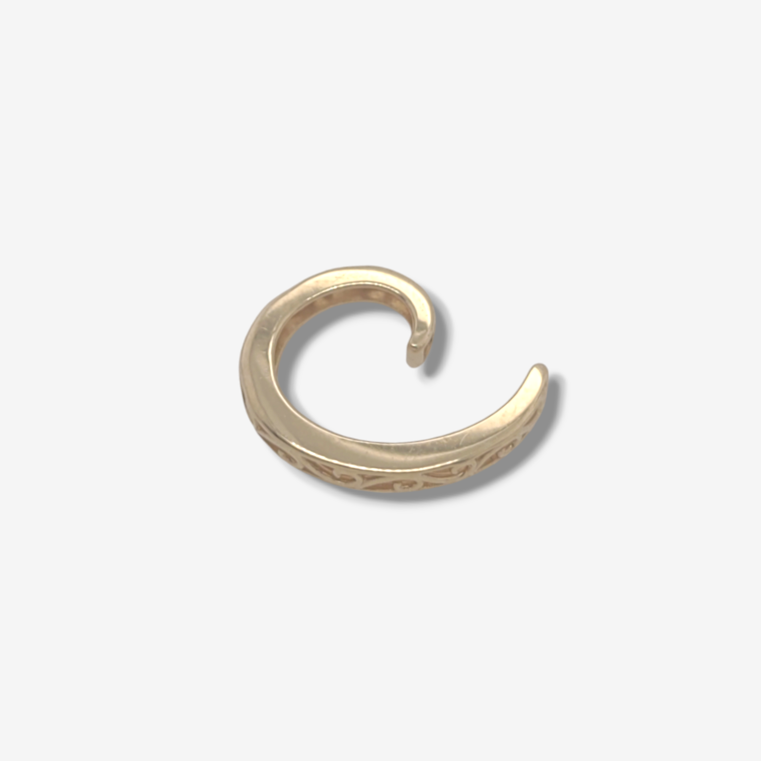 Photoroom-20240923_155515.png Cuff "Coma" Canto Filigrana - Oro Amarillo 14Kts - Image 1
