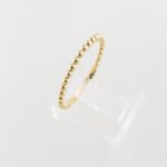 Anillo Esferas Mini Macizas - Oro Amarillo 14Kts