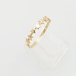 Anillo con 9 Estrellas - Oro Amarillo 14Kts